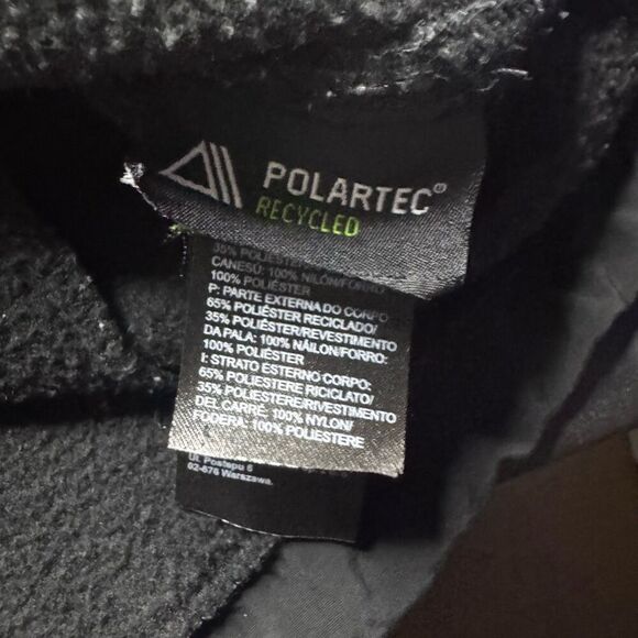 The North Face Polartec Fleece Women’s S Full Zip Jacket Recycled Outdoor Black - Picture 5 of 8